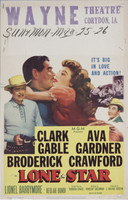 Lone Star movie poster (1952) sweatshirt #1467737