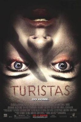 Turistas movie poster (2006) pillow
