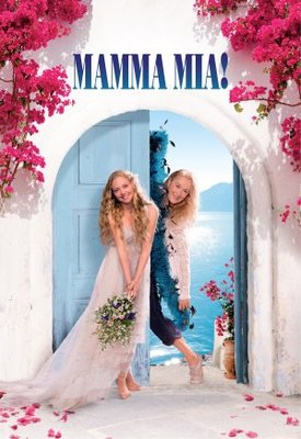 Mamma Mia! movie poster (2008) wood print