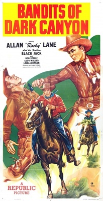 Bandits of Dark Canyon movie poster (1947) mouse pad