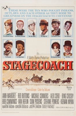 Stagecoach movie poster (1966) sweatshirt