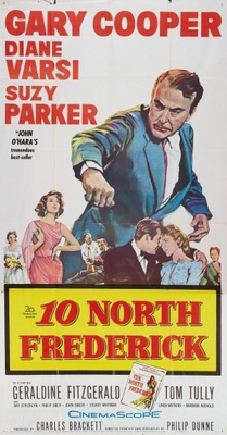 Ten North Frederick movie poster (1958) poster with hanger