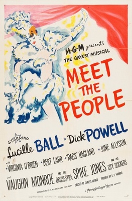 Meet the People movie poster (1944) hoodie