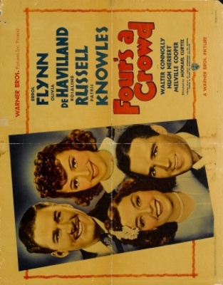 Four's a Crowd movie poster (1938) poster with hanger