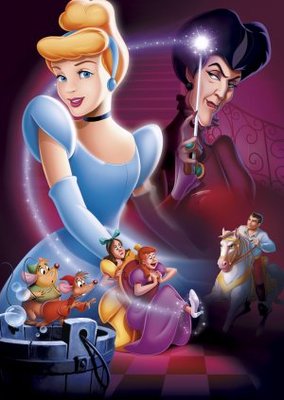 Cinderella III movie poster (2007) wooden framed poster