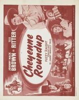 Cheyenne Roundup movie poster (1943) Mouse Pad MOV_a04e20a2