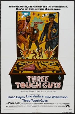 Tough Guys movie poster (1974) wooden framed poster