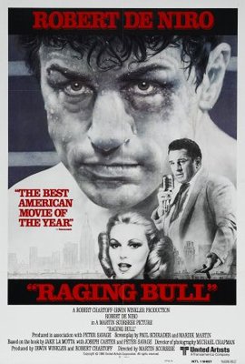 Raging Bull movie poster (1980) canvas poster