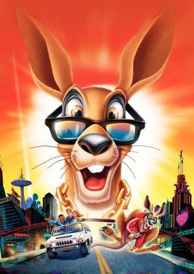 Kangaroo Jack: G'Day, U.S.A.! movie poster (2004) canvas poster