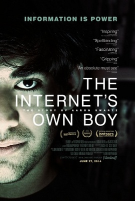 The Internet's Own Boy: The Story of Aaron Swartz movie poster (2013) wooden framed poster