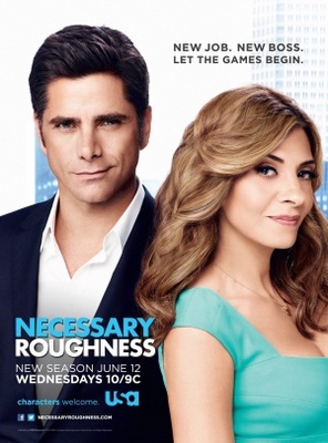 Necessary Roughness movie poster (2011) metal framed poster