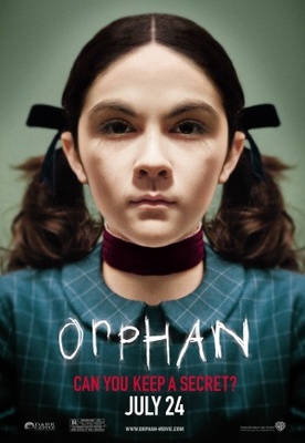 Orphan movie poster (2009) wood print