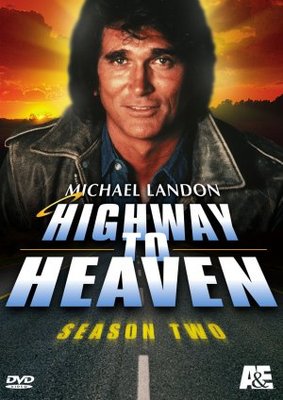 Highway to Heaven movie poster (1984) wooden framed poster