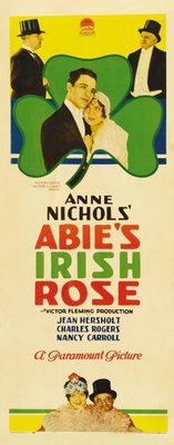 Abie's Irish Rose movie poster (1928) canvas poster
