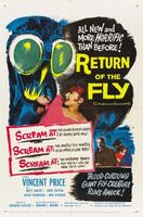 Return of the Fly movie poster (1959) hoodie #642551