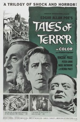 Tales of Terror movie poster (1962) canvas poster