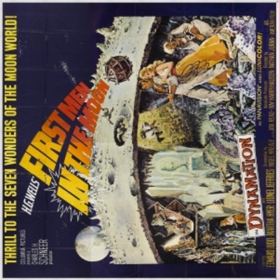 First Men in the Moon movie poster (1964) poster with hanger