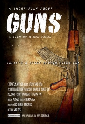 A Short Film About Guns movie poster (2012) Stickers MOV_a1053768