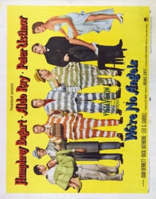 We're No Angels movie poster (1955) wood print