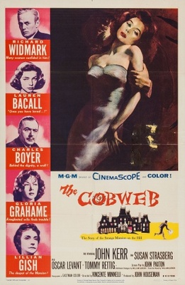 The Cobweb movie poster (1955) metal framed poster