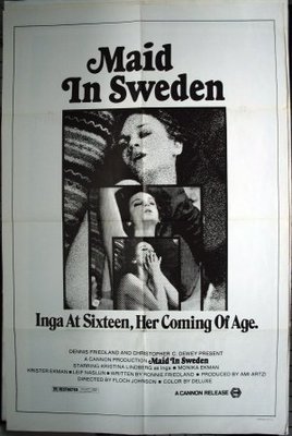Maid in Sweden movie poster (1971) wooden framed poster