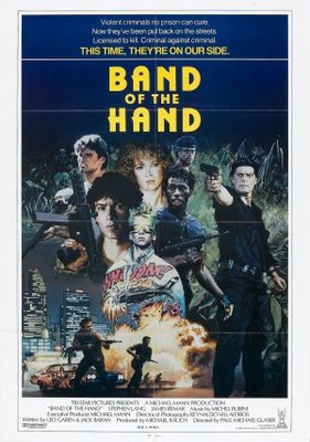 Band of the Hand movie poster (1986) canvas poster