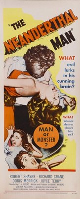 The Neanderthal Man movie poster (1953) mouse pad