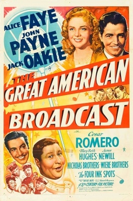 The Great American Broadcast movie poster (1941) mug