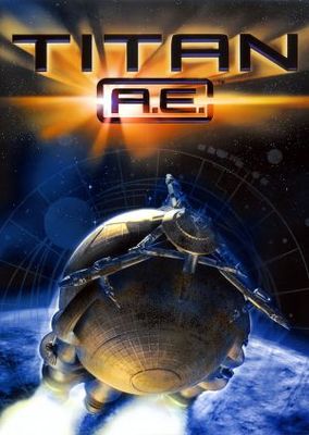 Titan After Earth movie poster (2000) metal framed poster