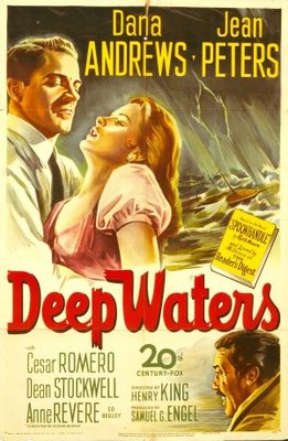 Deep Waters movie poster (1948) Mouse Pad MOV_a15f0085