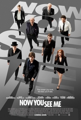 Now You See Me movie poster (2013) wooden framed poster