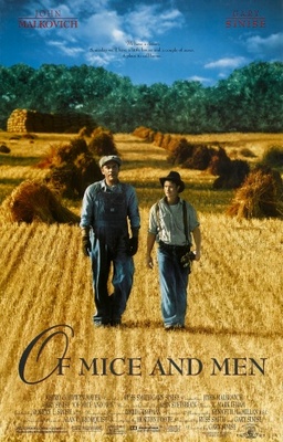 Of Mice and Men movie poster (1992) poster with hanger