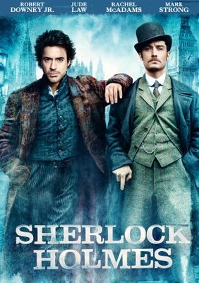 Sherlock Holmes movie poster (2009) Mouse Pad MOV_a16e2a45