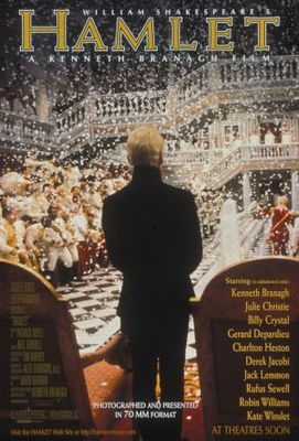 Hamlet movie poster (1996) tote bag
