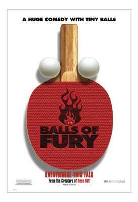 Balls of Fury movie poster (2007) wood print