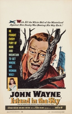 Island in the Sky movie poster (1953) poster with hanger