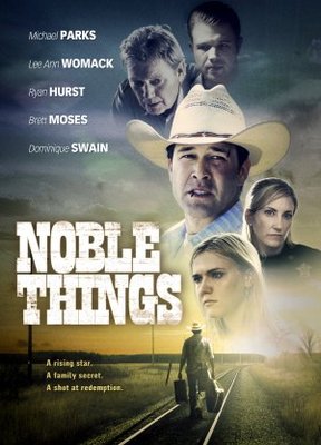 Noble Things movie poster (2008) wood print