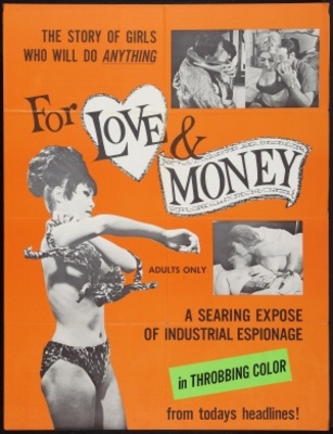 For Love and Money movie poster (1967) canvas poster