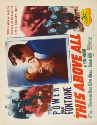 This Above All movie poster (1942) wooden framed poster