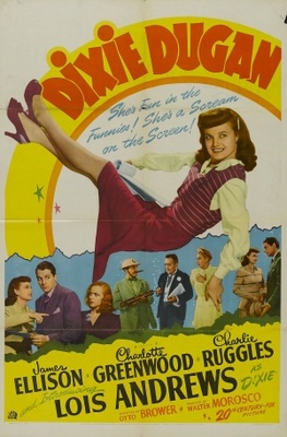Dixie Dugan movie poster (1943) Stickers MOV_a1bc5ed2