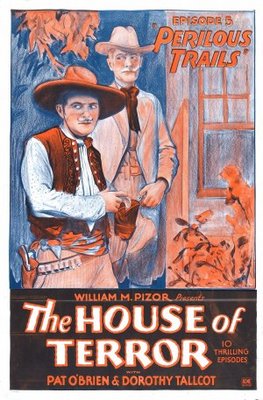The House of Terror movie poster (1928) wooden framed poster