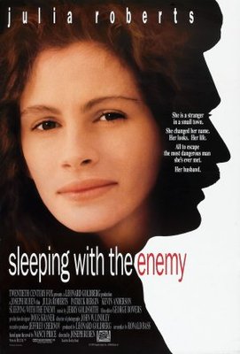 Sleeping with the Enemy movie poster (1991) wooden framed poster
