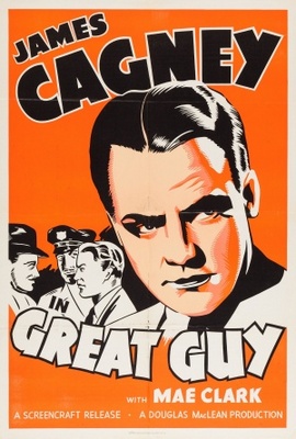 Great Guy movie poster (1936) pillow