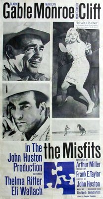 The Misfits movie poster (1961) t-shirt