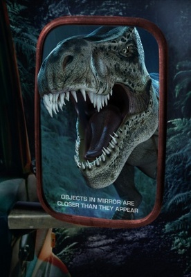 Jurassic Park movie poster (1993) metal framed poster