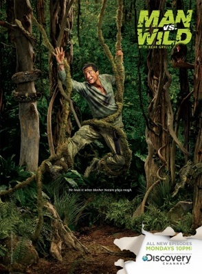 Man vs. Wild movie poster (2006) metal framed poster