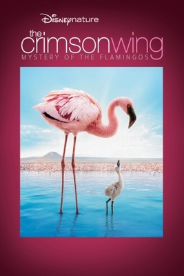 The Crimson Wing: Mystery of the Flamingos movie poster (2008) wood print