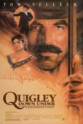 Quigley Down Under movie poster (1990) wood print