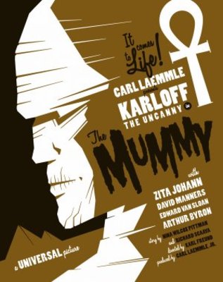 The Mummy movie poster (1932) Stickers MOV_a211c7a1
