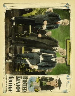 College movie poster (1927) wooden framed poster